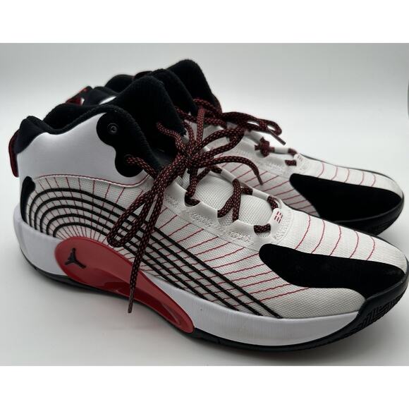 Size 11.5 - Jordan Jumpman 2021 White University Red - Picture 2 of 7
